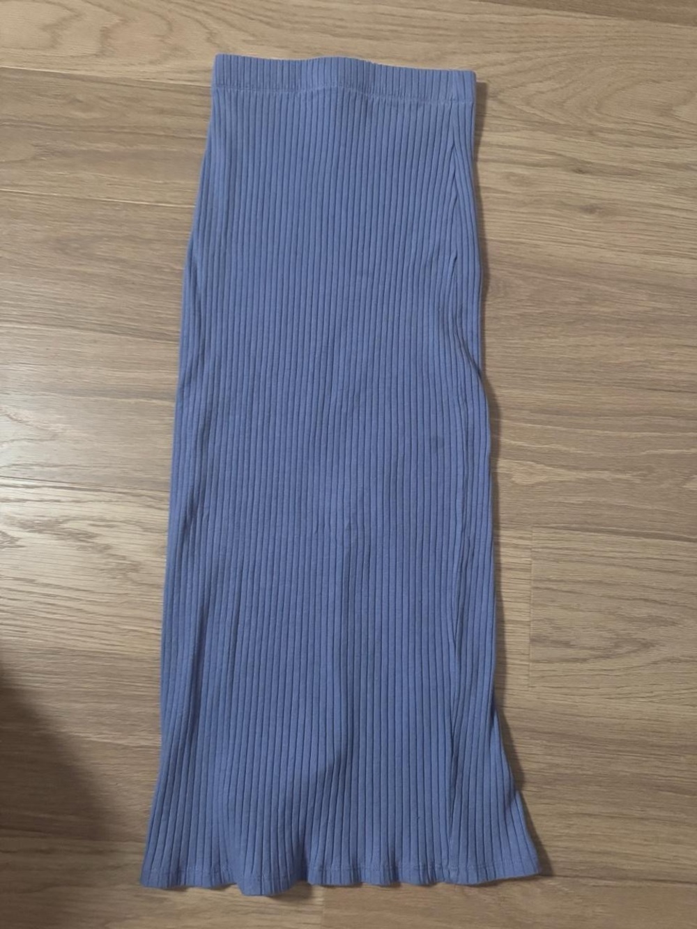 Zara Ribbed Pencil Maxi Skirt